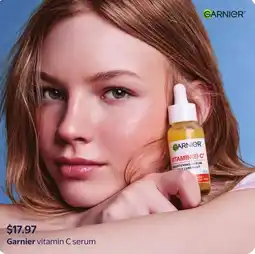 Walmart Garnier vitamin C serum offer