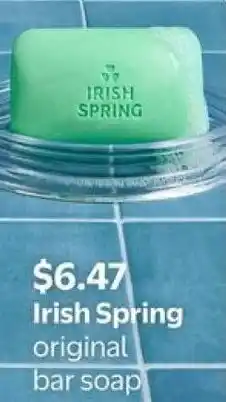 Walmart Irish Spring original bar soap offer