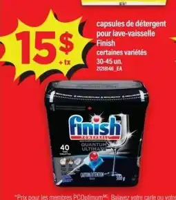 Maxi Finish capsules de détergent pour lave-vaisselle offer