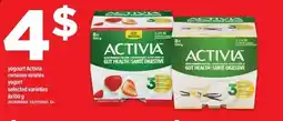 Maxi Activia yogourt certaines variétés yogourt offer