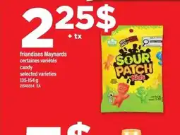 Maxi Friandises maynards certaines variétés candy offer