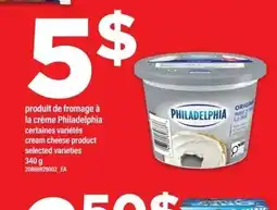 Maxi Philadelphia produit de fromage à la crème certaines variétés cream cheese product selected varieties offer
