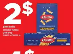 Maxi Barilla pâtes offer
