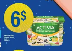 Maxi Activia yogourt certaines variétés offer