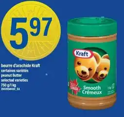 Maxi Kraft beurre d'arachide certaines variétés offer
