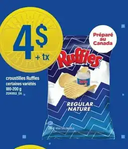 Maxi Ruffles croustilles offer
