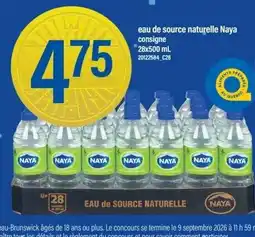 Maxi Naya eau de source naturelle offer