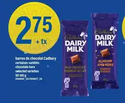 Maxi Cadbury barres de chocolat offer