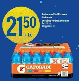Maxi Gatorade boissons désaltérantes offer