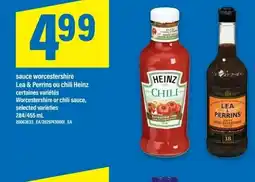 Maxi Sauce worcestershire lea & perrins ou chili heinz certaines variétés worcestershire or chili sauce, selected varieties offer