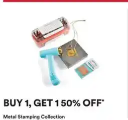Michaels Metal stamping collection offer