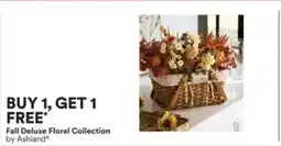 Michaels Fall deluxe floral collection offer