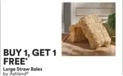 Michaels Large straw bales offer