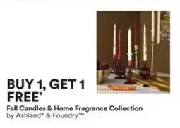 Michaels Fall candles & home fragrance collection offer