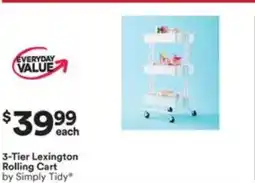 Michaels 3-tier lexington rolling cart offer