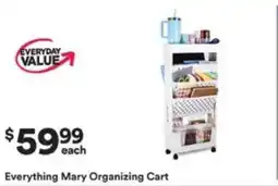 Michaels Everything mary organizing cart offer