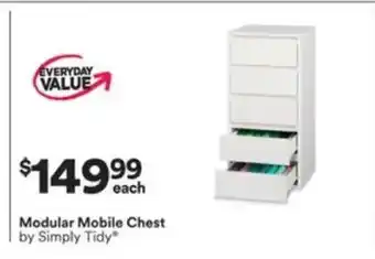 Michaels Modular mobile chest offer