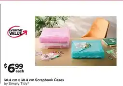 Michaels Scrapbook cases offer