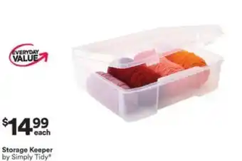 Michaels Storage keeper offer