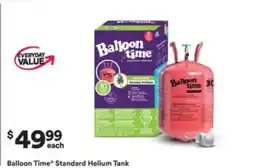 Michaels Balloon time standard helium tank offer