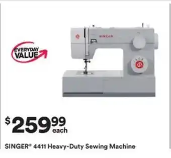 Michaels Singer 4411 heavy-duty sewing machine offer