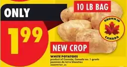 No Frills White potatoes offer