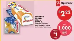 No Frills Wonder bread or buns offer