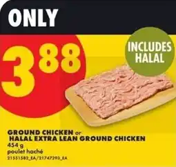 No Frills Ground chicken or halal extra lean ground chicken offer