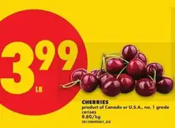 No Frills Cherries offer