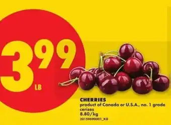 No Frills Cherries offer