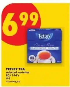 No Frills Tetley tea offer