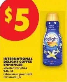 No Frills International delight coffee enhancer offer