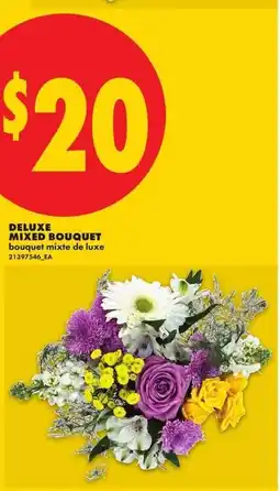No Frills Deluxe mixed bouquet offer