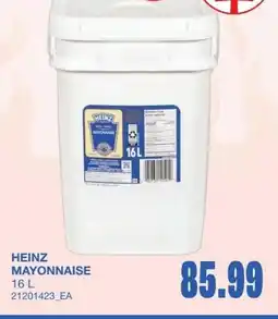 Wholesale Club Heinz mayonnaise offer
