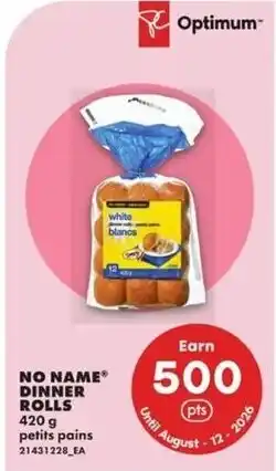 No Frills No name® dinner rolls offer