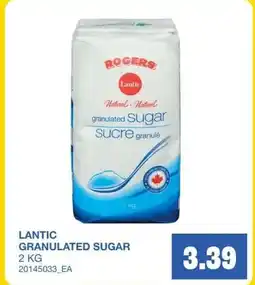 Wholesale Club Lantic granulated sugar offer