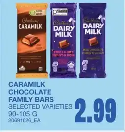 Wholesale Club Caramilk chocolate family bars offer