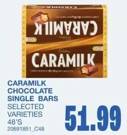 Wholesale Club Caramilk chocolate single bars offer