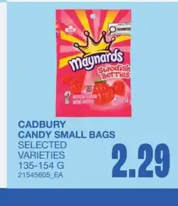 Wholesale Club Cadbury candy small bags offer