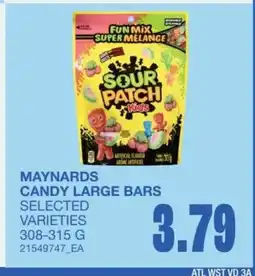 Wholesale Club Maynards artificial flavour offer