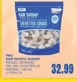 Wholesale Club Pmc raw pacific shrimp offer