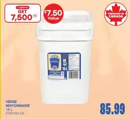 Wholesale Club Heinz mayonnaise offer