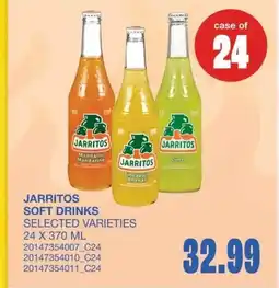 Wholesale Club Jarritos soft drinks offer