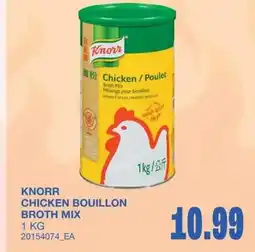 Wholesale Club Knorr chicken / poulet broth mix offer