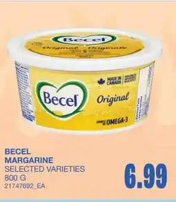 Wholesale Club Becel margarine offer