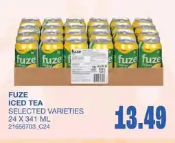 Wholesale Club Fuze iced tea offer