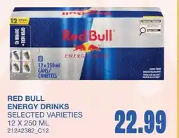 Wholesale Club Red bull energy drinks offer