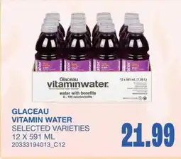 Wholesale Club Glaceau vitamin water offer