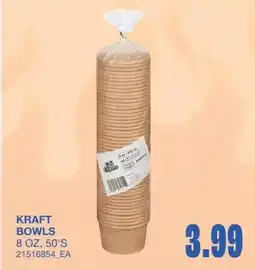 Wholesale Club Kraft bowls offer