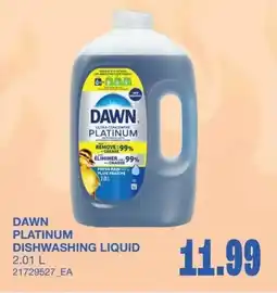 Wholesale Club Dawn platinum dishwashing liquid offer